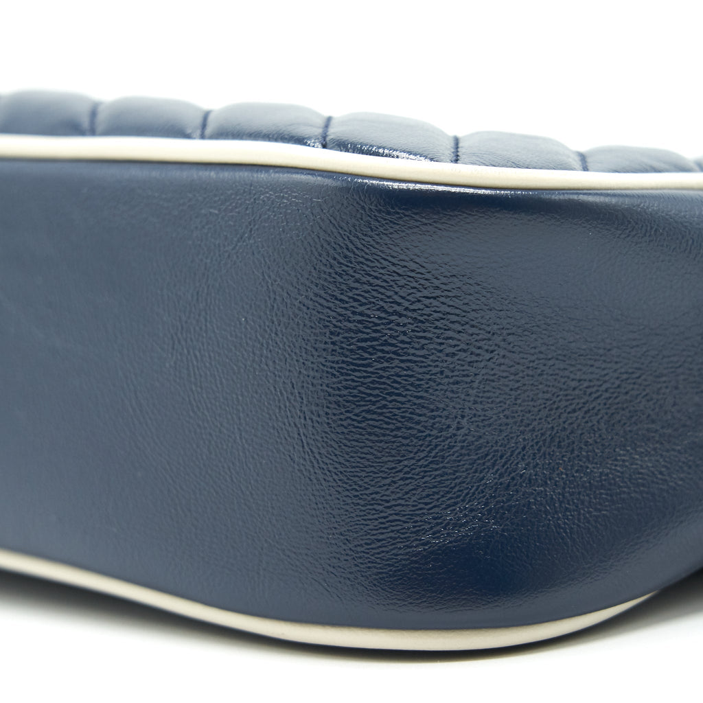 GUCCI SMALL GG MARMONT BAG NAVY