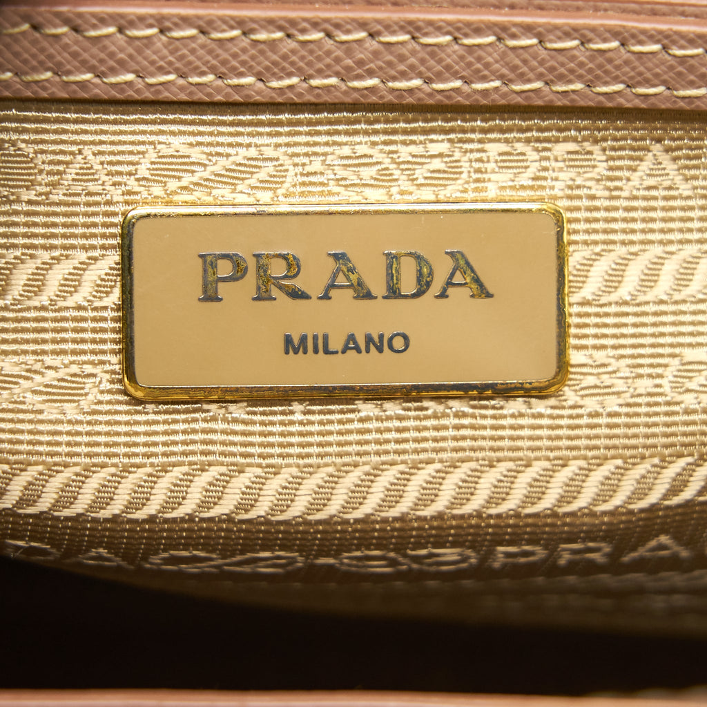 PRADA SAFFIANO TOTE BAG LIGHT PINK