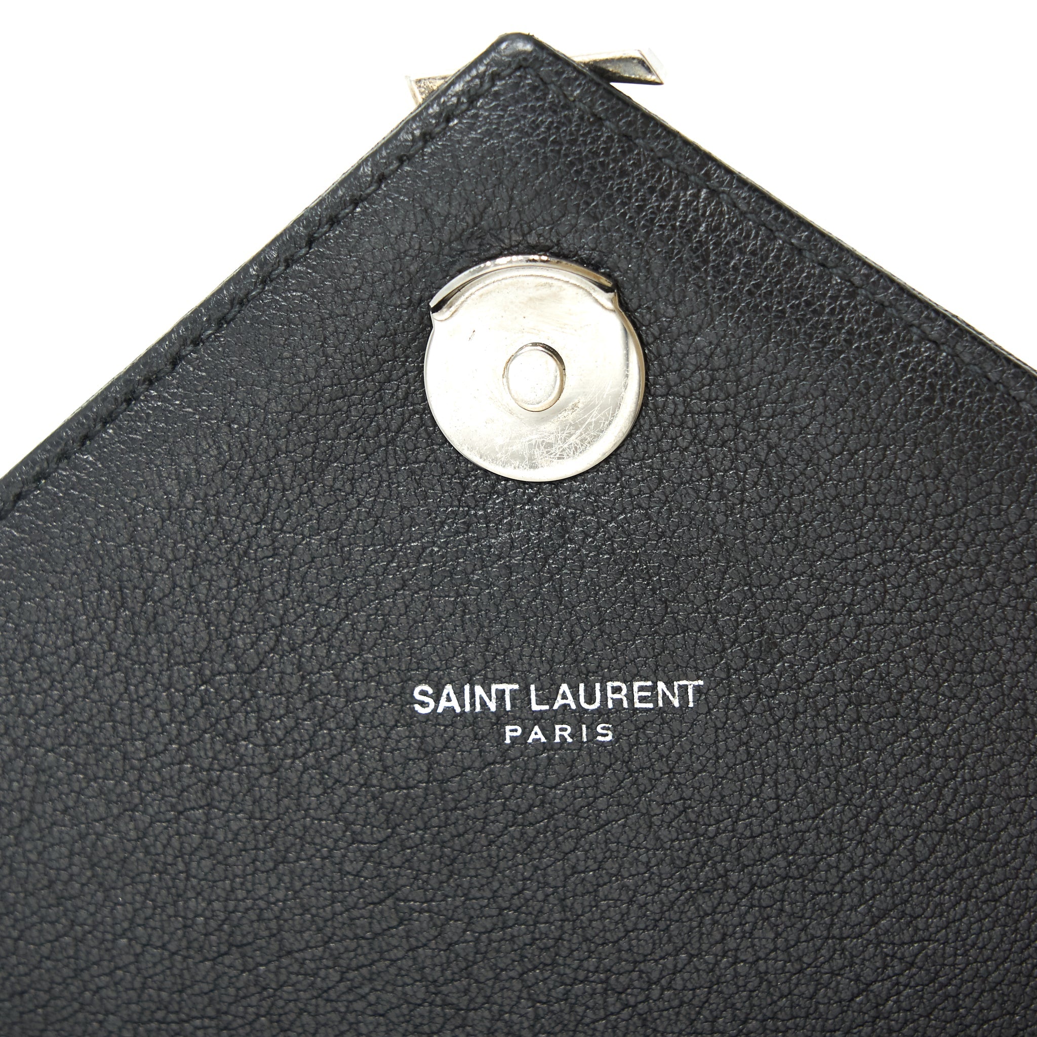 SAINT LAURENT / YSL CHEVRON MONOGRAM BAG LIMITED EDITION