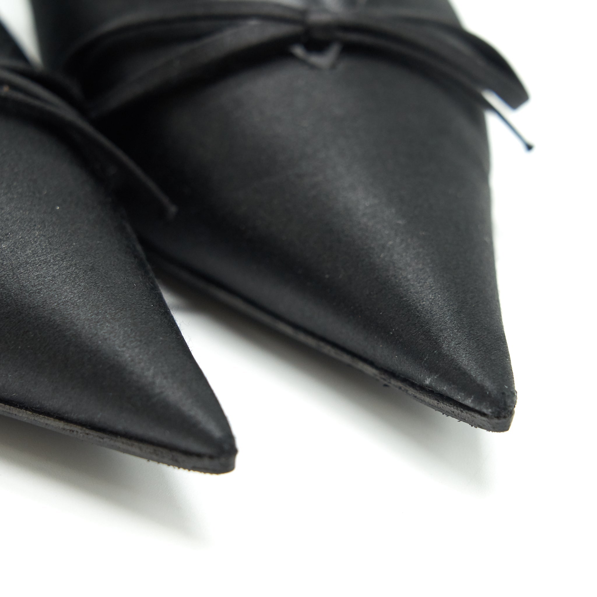 BALENCIAGA BOW KNIFE SLINGBACK BLACK SIZE37