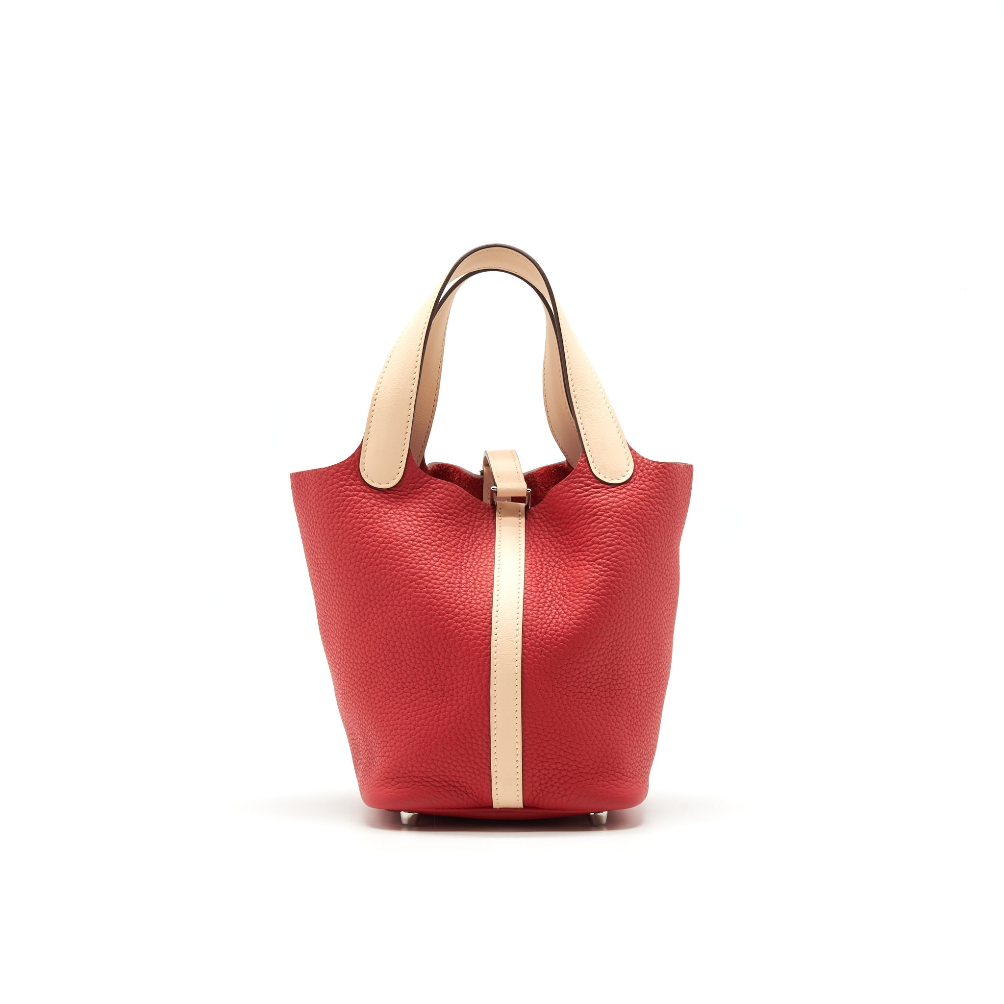 HERMES PICOTIN 18 ROSE TOMATE / ROSE ELGANTINE