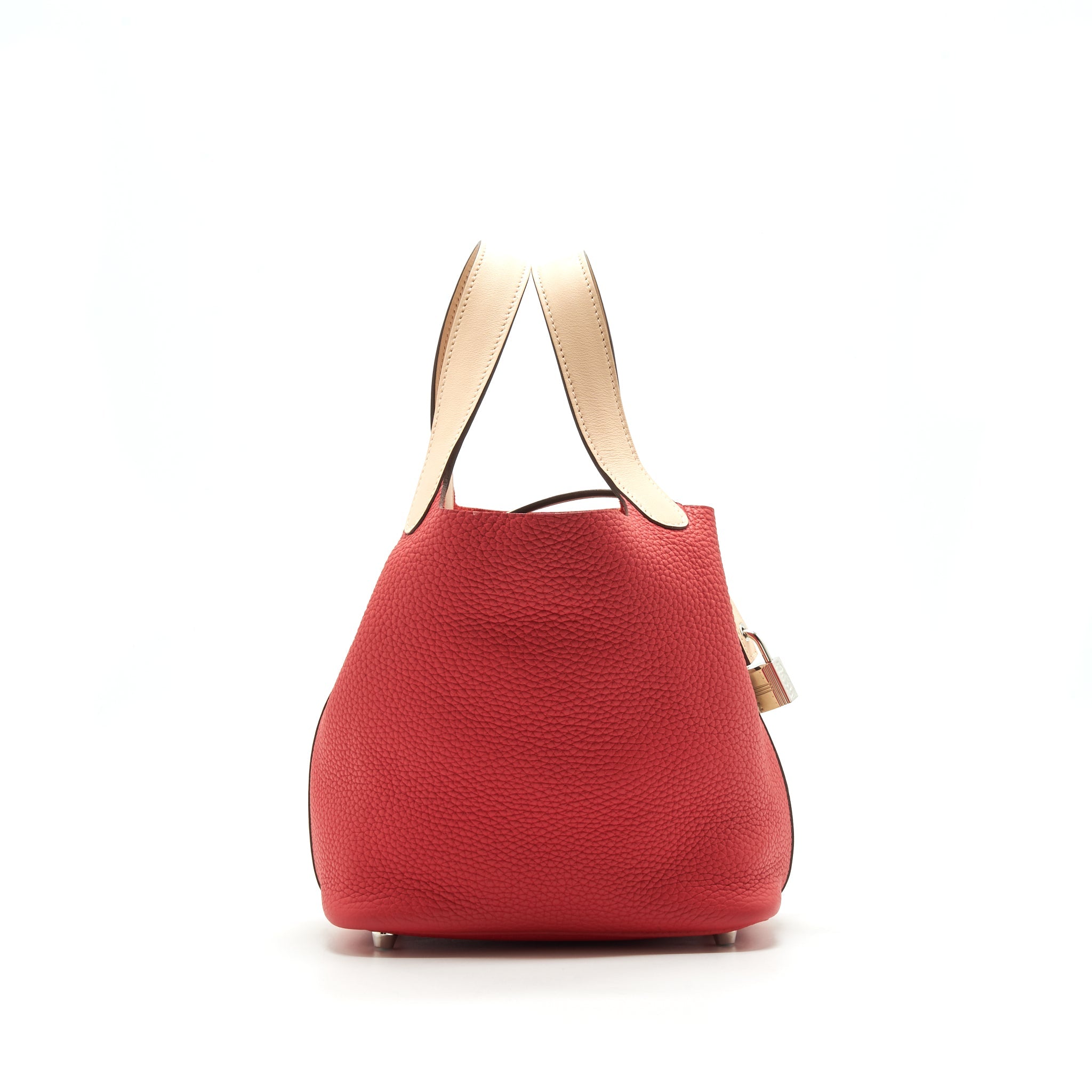 HERMES PICOTIN 18 ROSE TOMATE / ROSE ELGANTINE