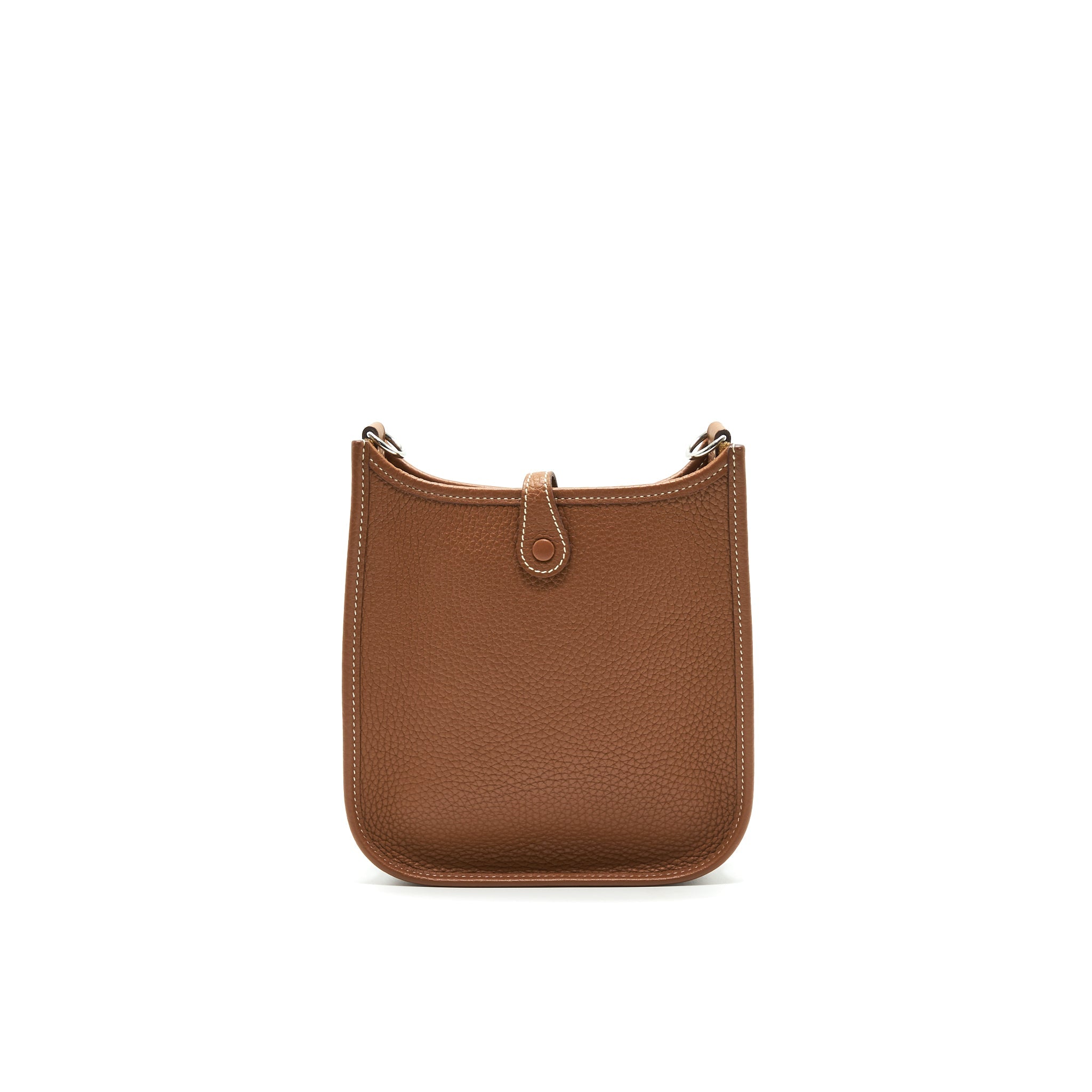 HERMES MINI EVELYNE GOLD WITH GOLD HARDWARE