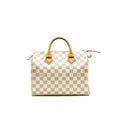LOUIS VUITTON SPEEDY 25 DAMIER AZUR CANVAS HANDBAG