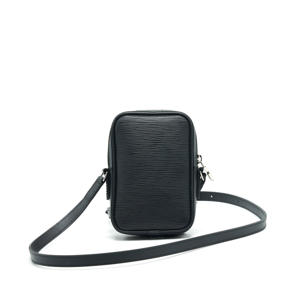 LOUIS VUITTON MINI CROSSBODY BAG EPI LEATHE BLACK