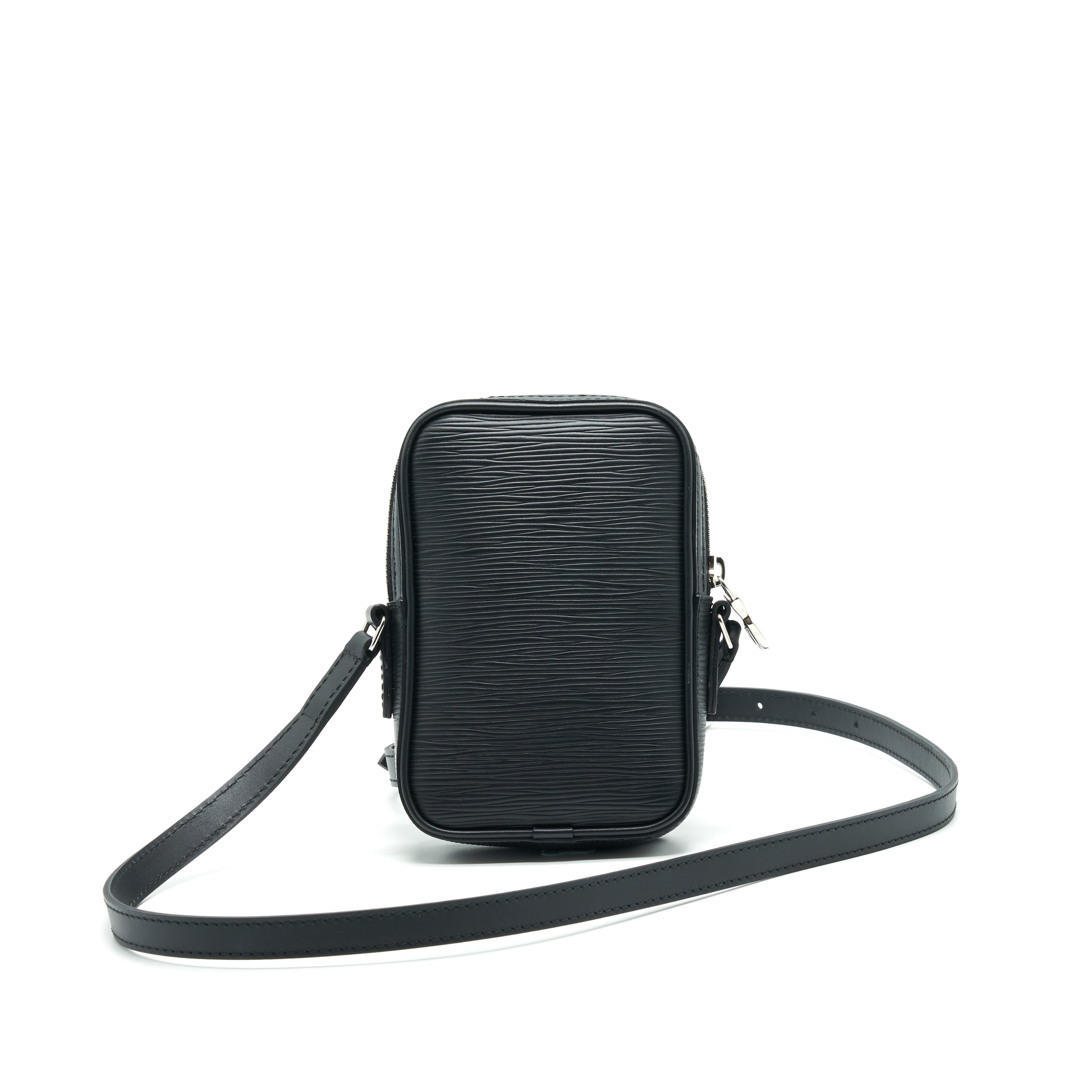 LOUIS VUITTON MINI CROSSBODY BAG EPI LEATHE BLACK