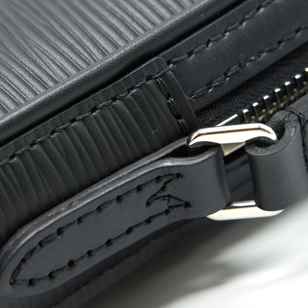 LOUIS VUITTON MINI CROSSBODY BAG EPI LEATHE BLACK