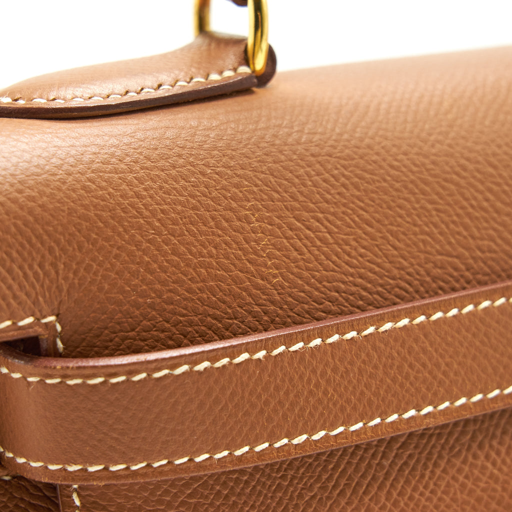 HERMES KELLY 32 SELLIERGOLD WITH GHW EPSOM
