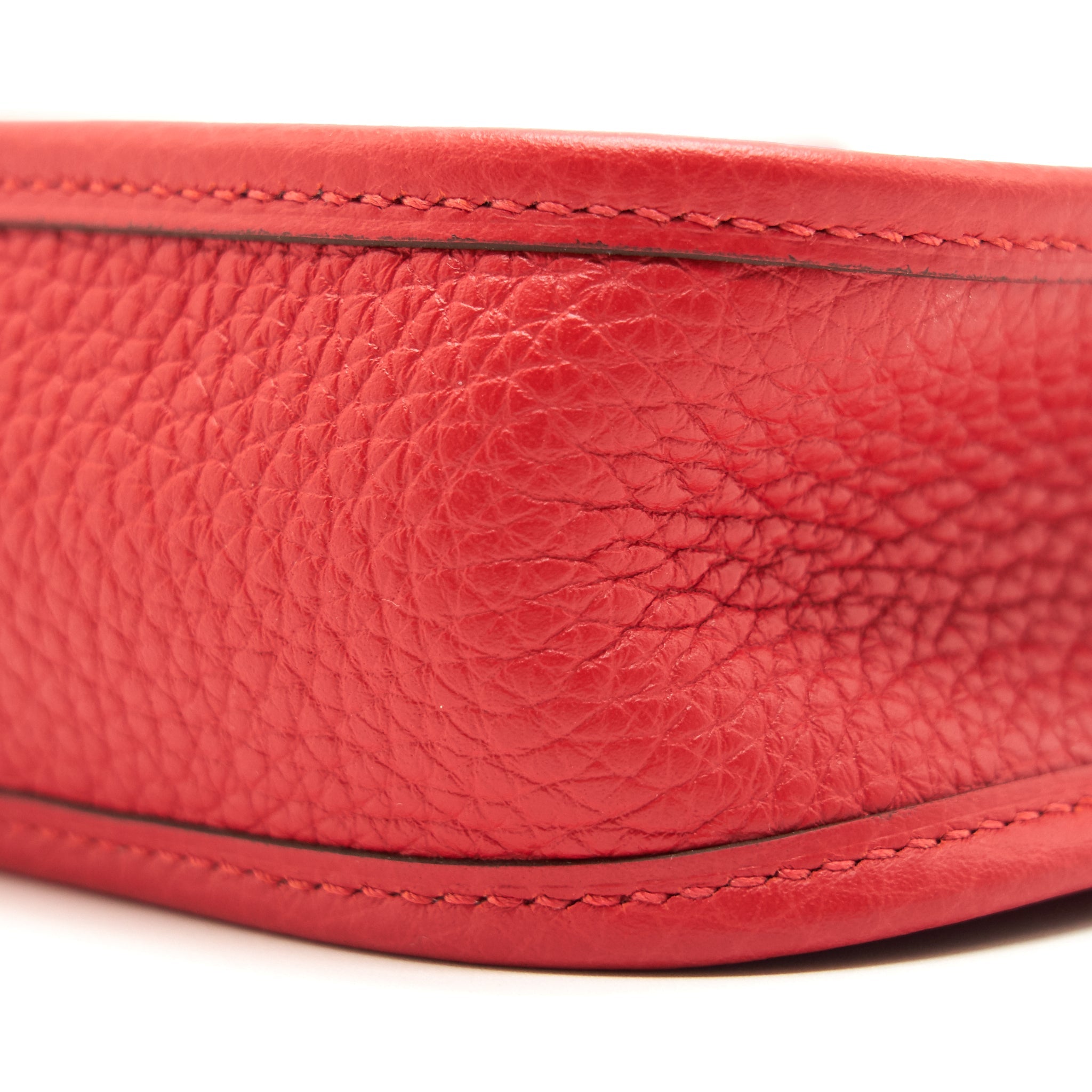 HERMES MINI EVELYNE ROUGE TOMATO
