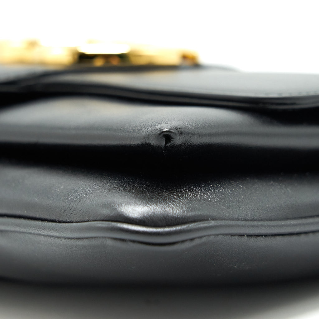 GUCCI ARLI SMALL SHOULDER BAG BLACK GHW