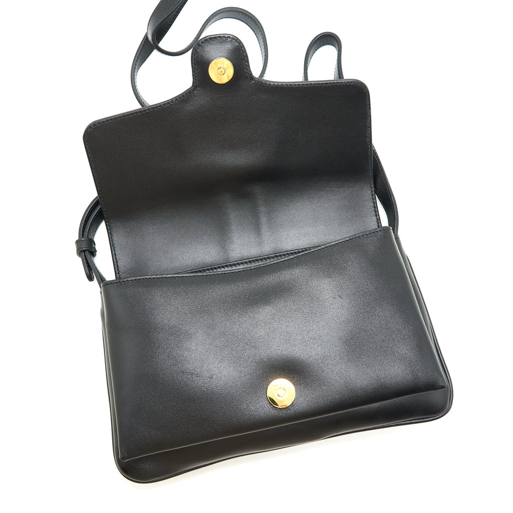 GUCCI ARLI SMALL SHOULDER BAG BLACK GHW