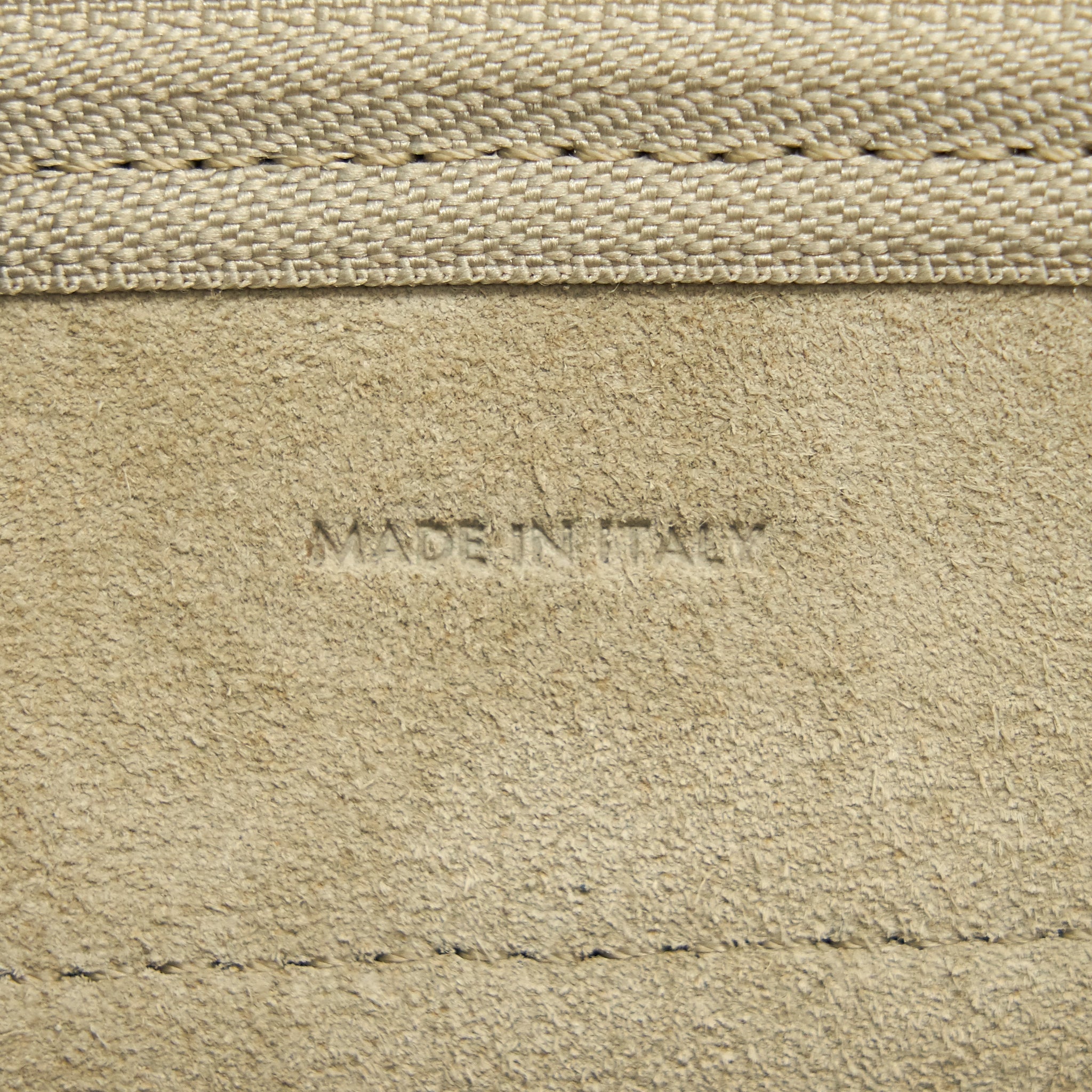 CELINE NANO BELT TRAINED CALFSKIN TAUPE