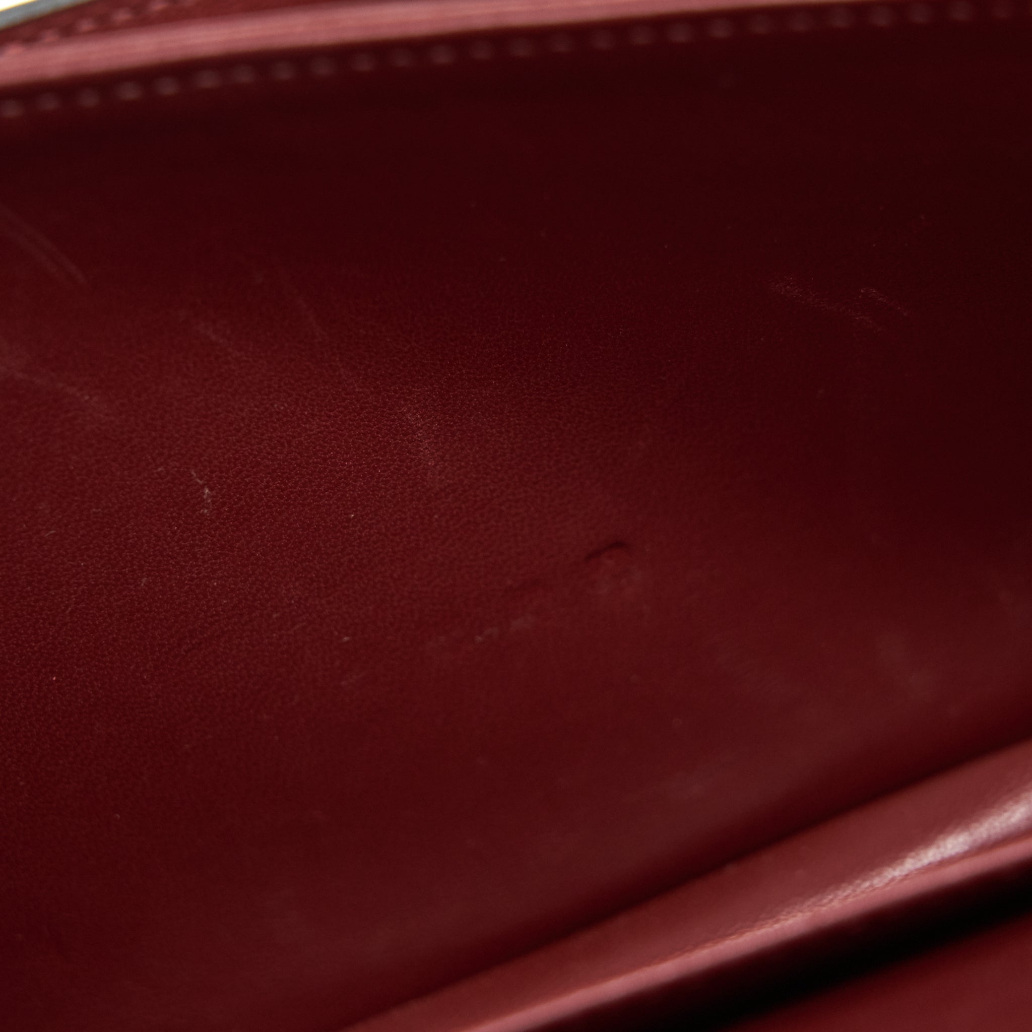 HERMES CONSTANCE ELAN ALLIGATOR BURGUNDY LIZARD GOLD HARDWARE