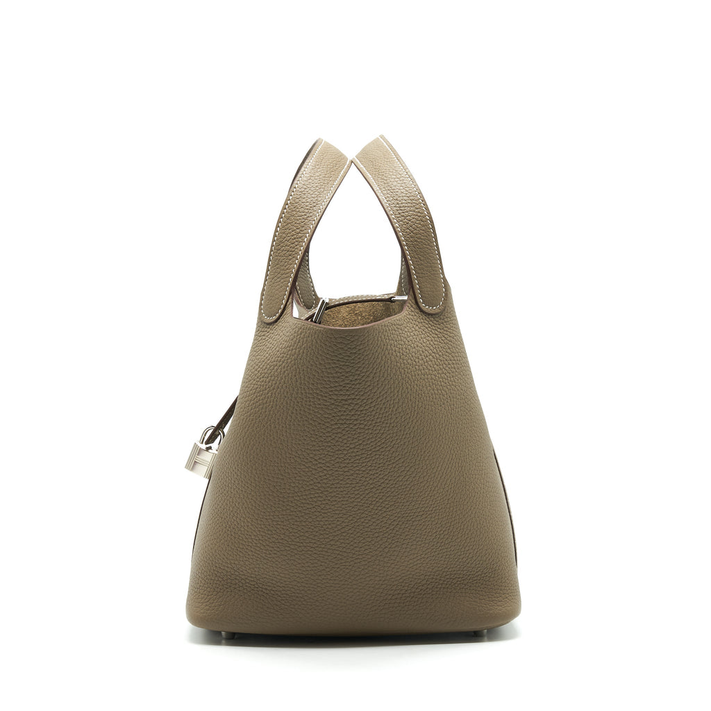 HERMES PICOTIN LOCK 22 ETOUPE SHW