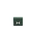 HERMES CONSTANCE WALLET DARK GREEN