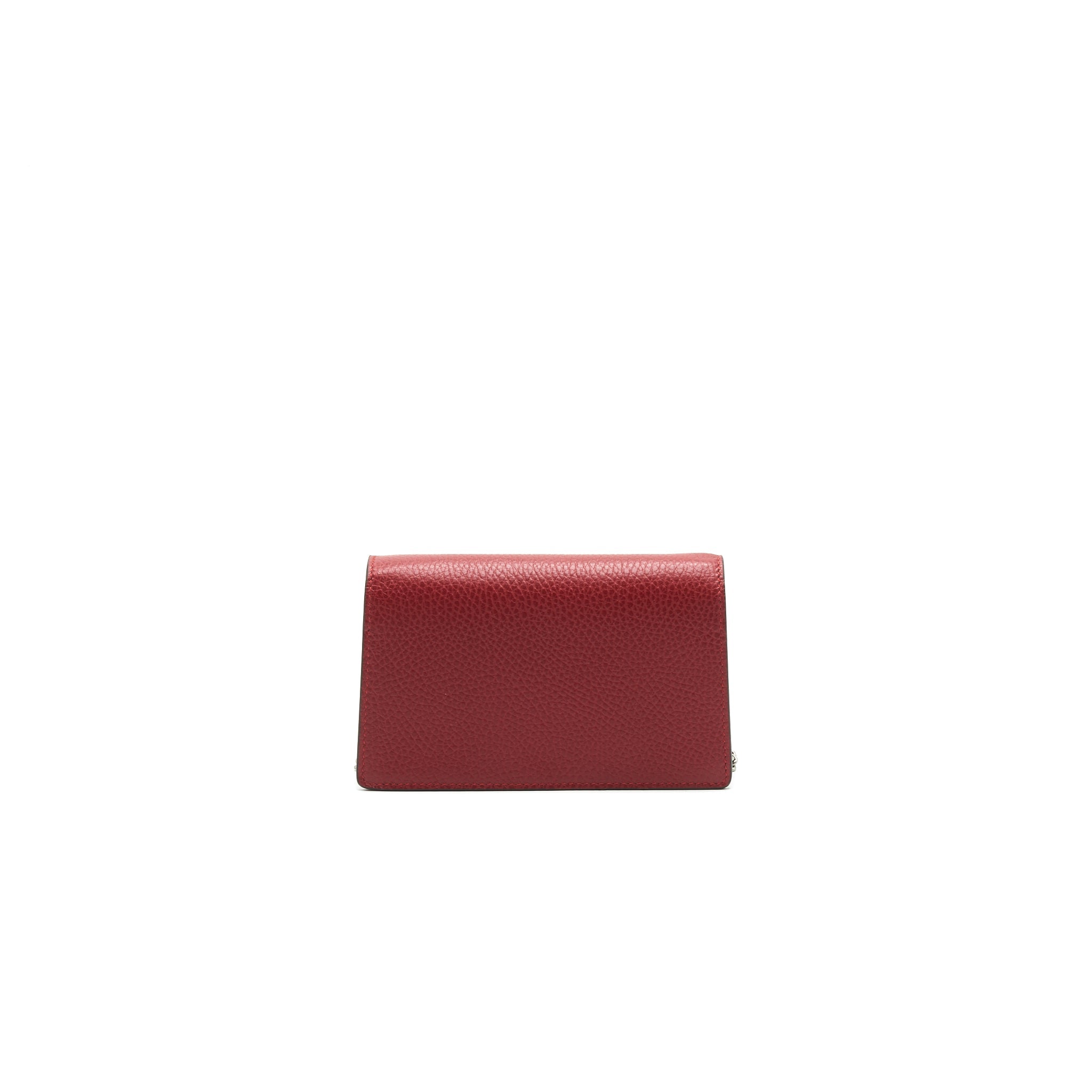 GUCCI DIONYSUS LEATHER SUPER MINI BAG RED