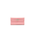 HERMES KELLY LONG WALLET PINK SHW