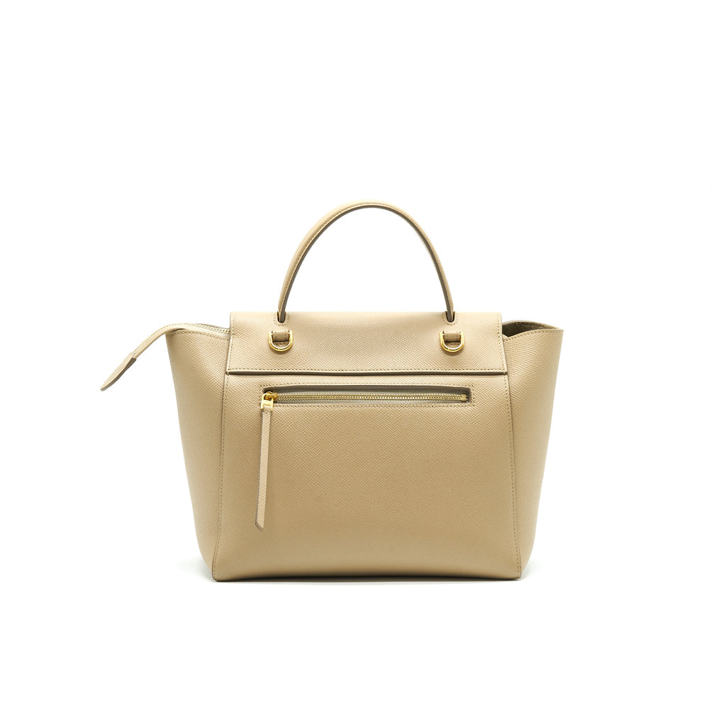 CELINE MICRO BELT BAG LIGHT TAUPE