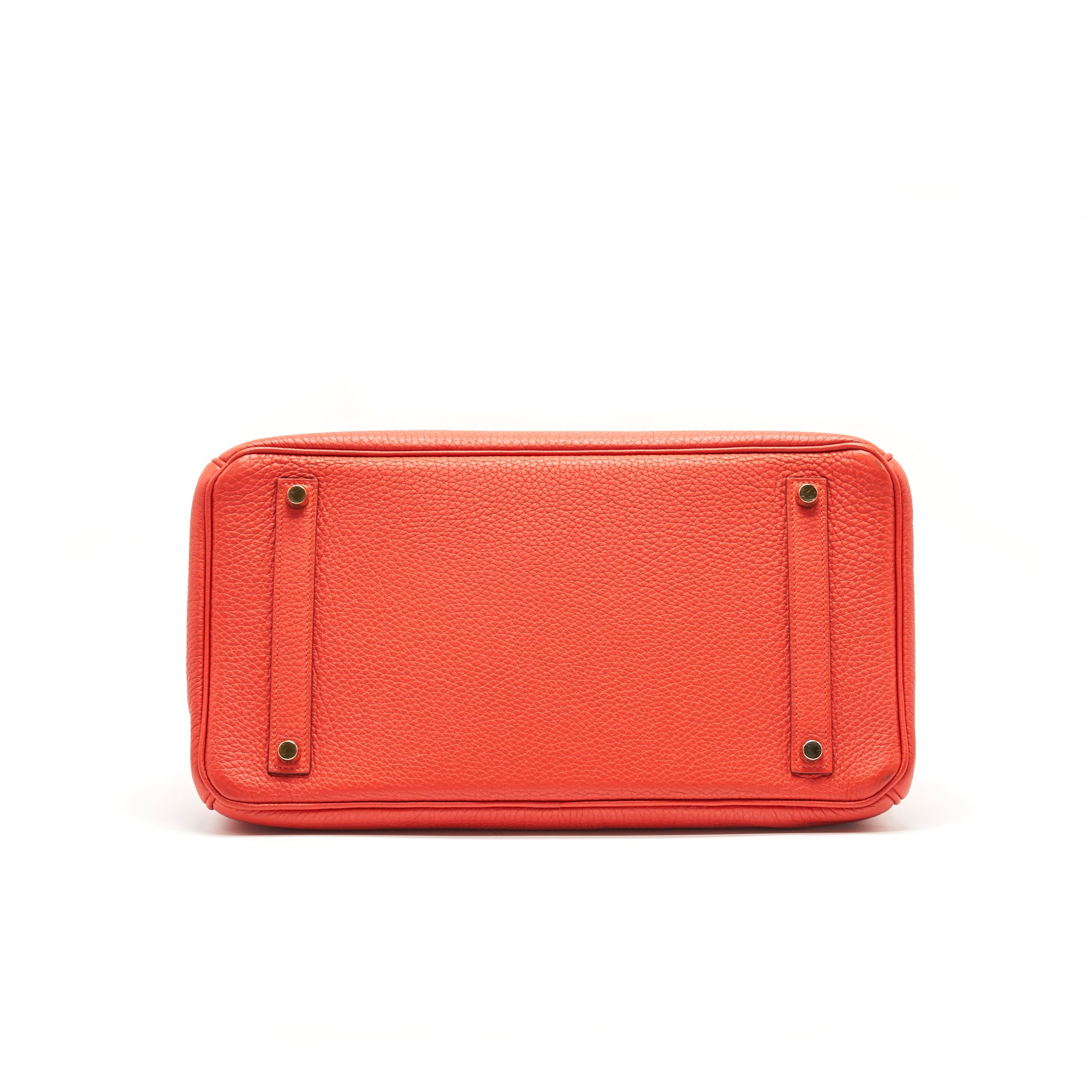 HERMES BIRKIN 35 9T CAPUCINE GHW TOGO LEATHER