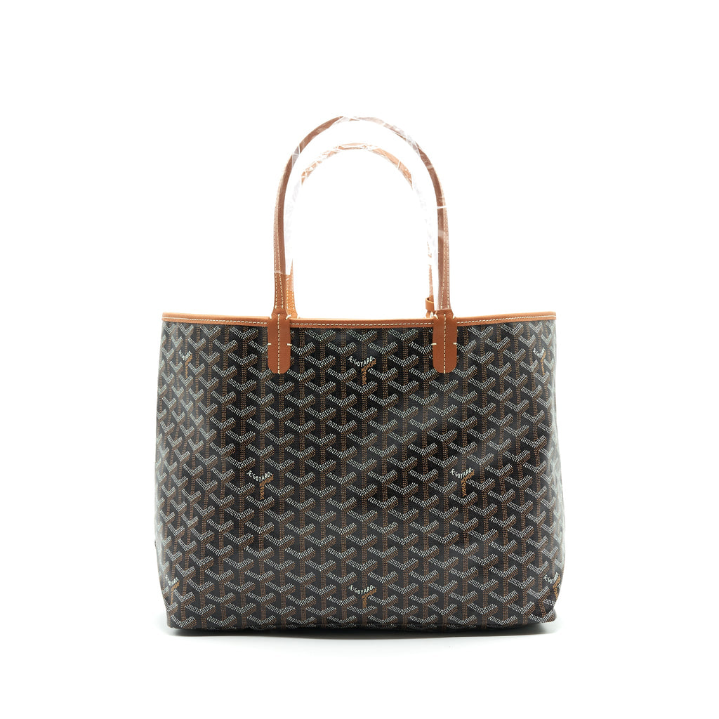 GOYARD SAINT LOUIS TOTE BAG PM BROWN