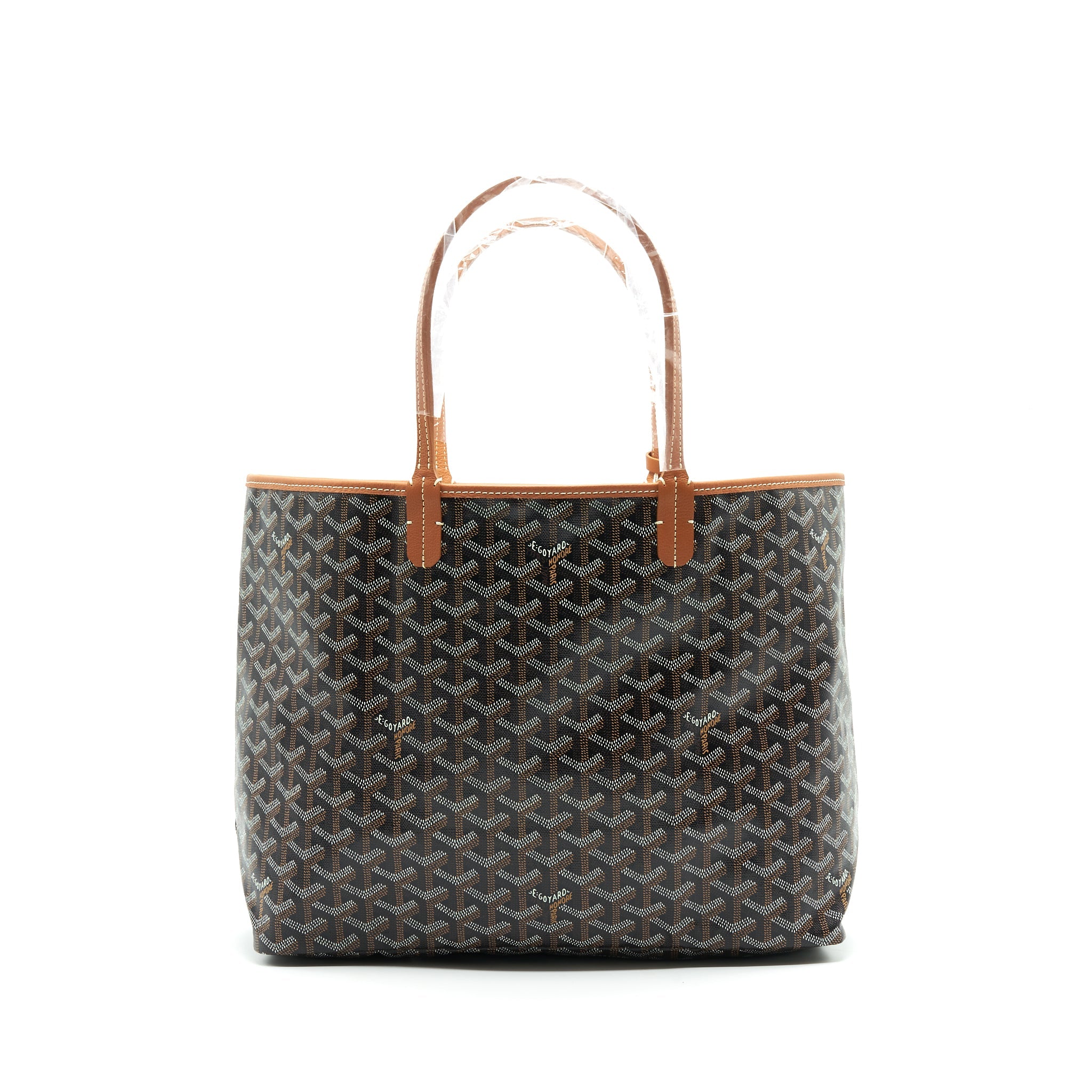 GOYARD SAINT LOUIS TOTE BAG PM BROWN