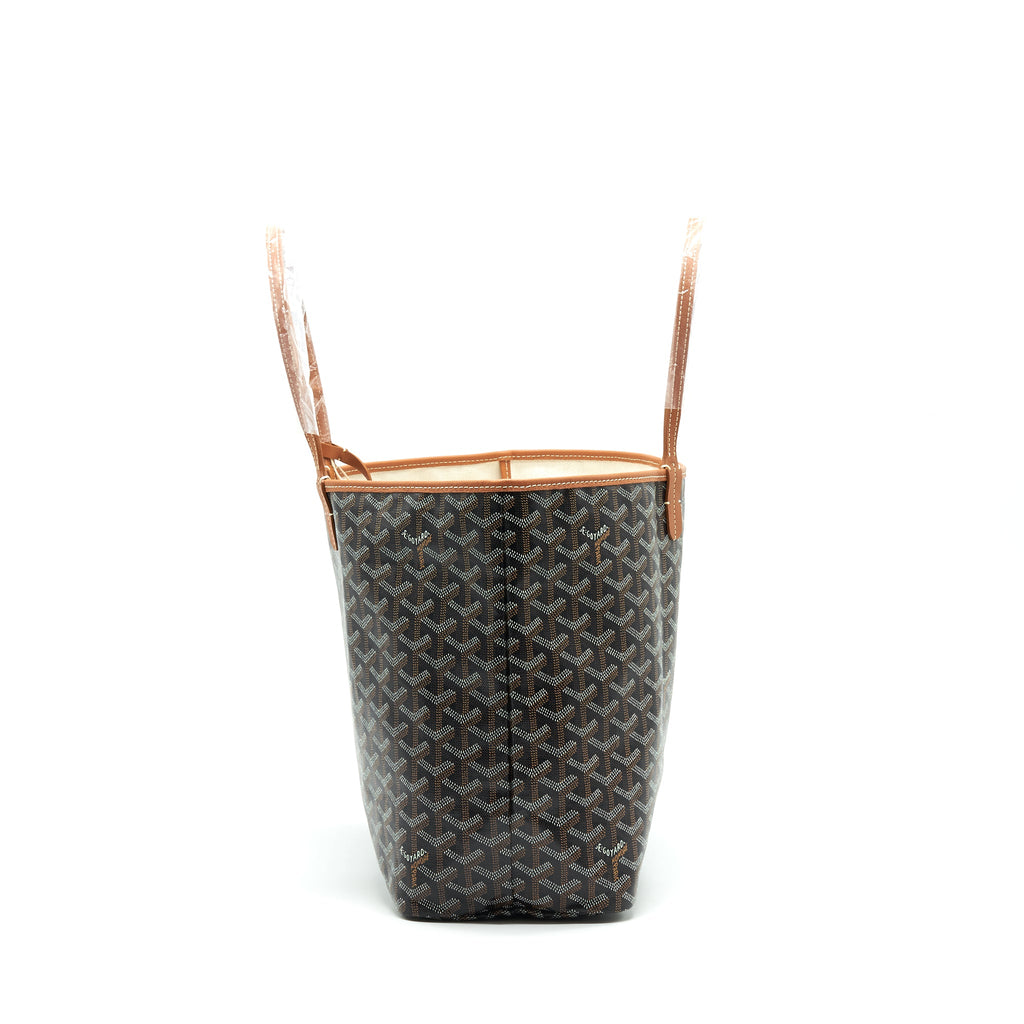 GOYARD SAINT LOUIS TOTE BAG PM BROWN