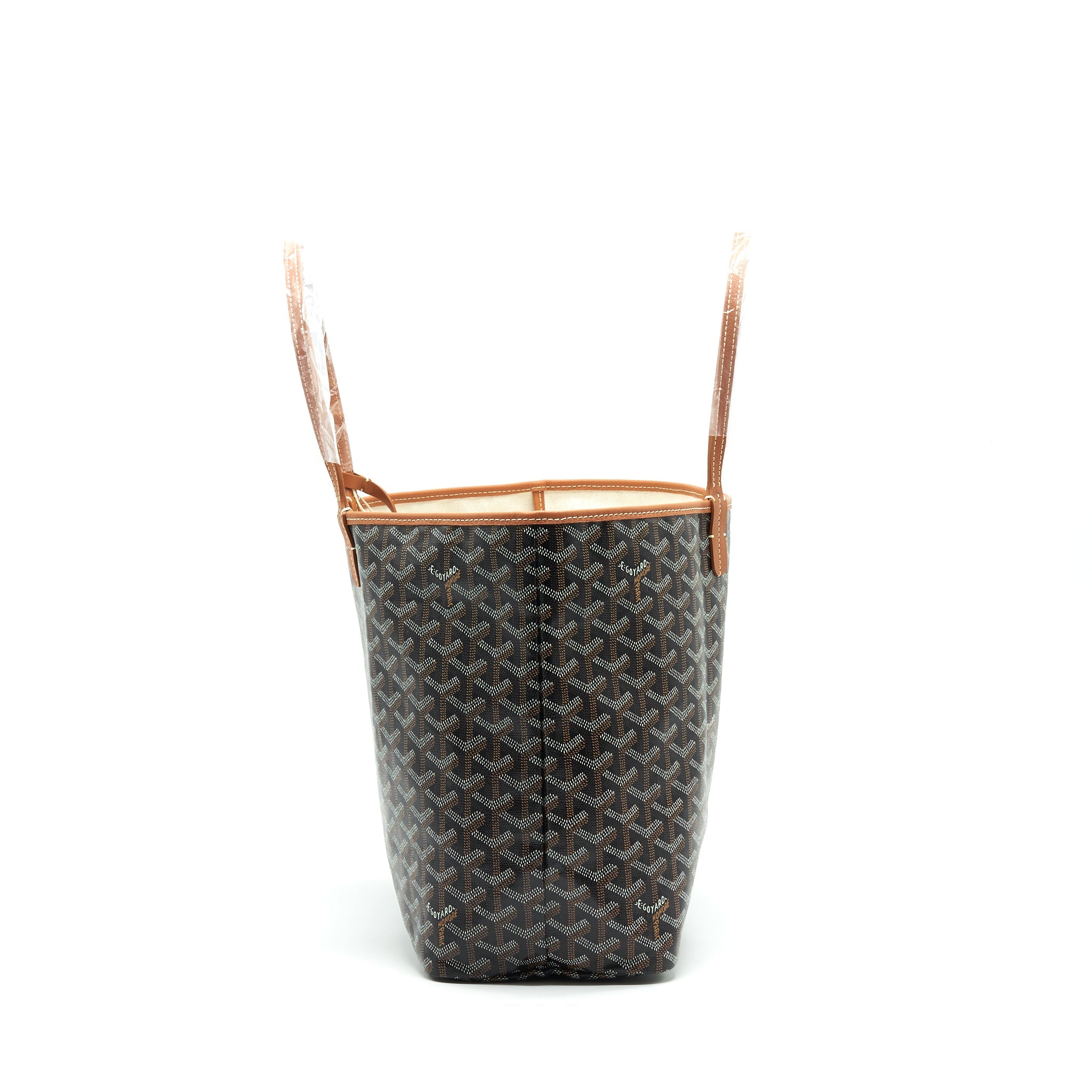 GOYARD SAINT LOUIS TOTE BAG PM BROWN