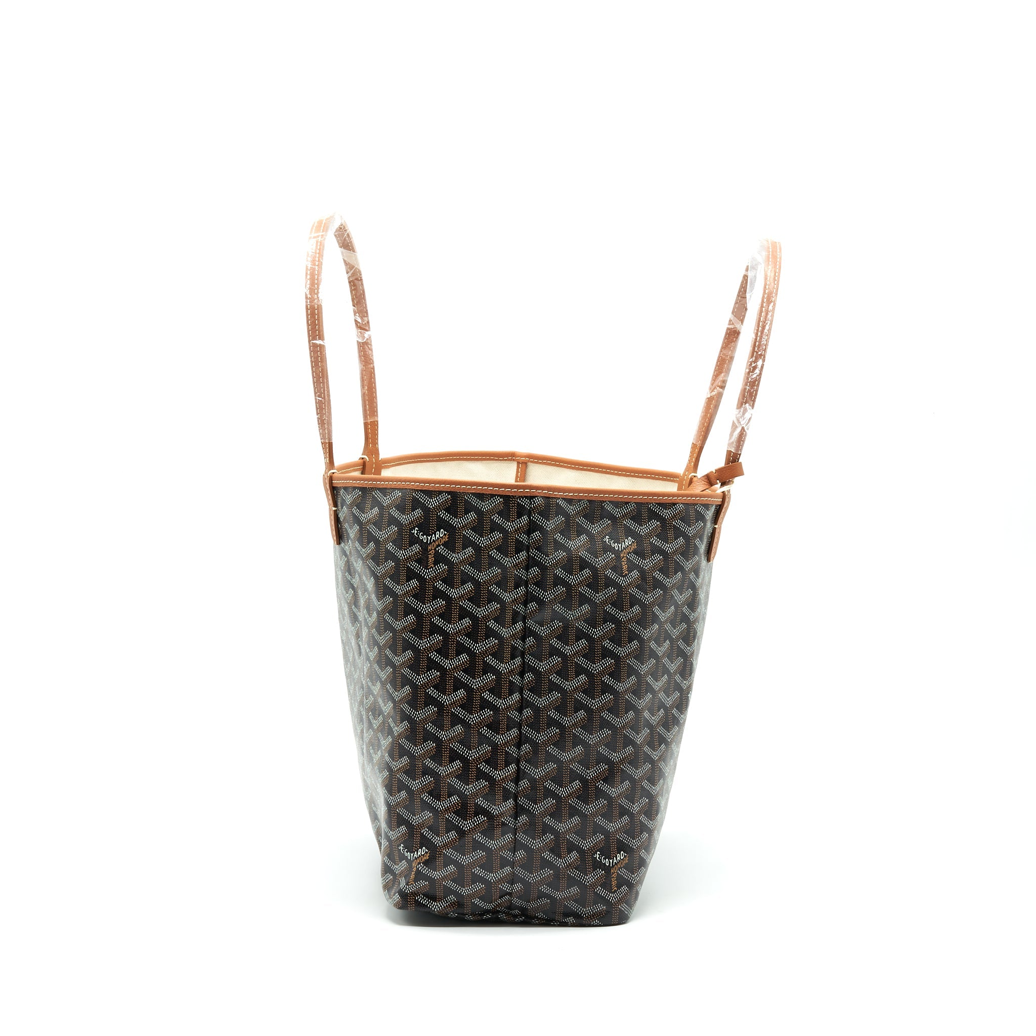 GOYARD SAINT LOUIS TOTE BAG PM BROWN