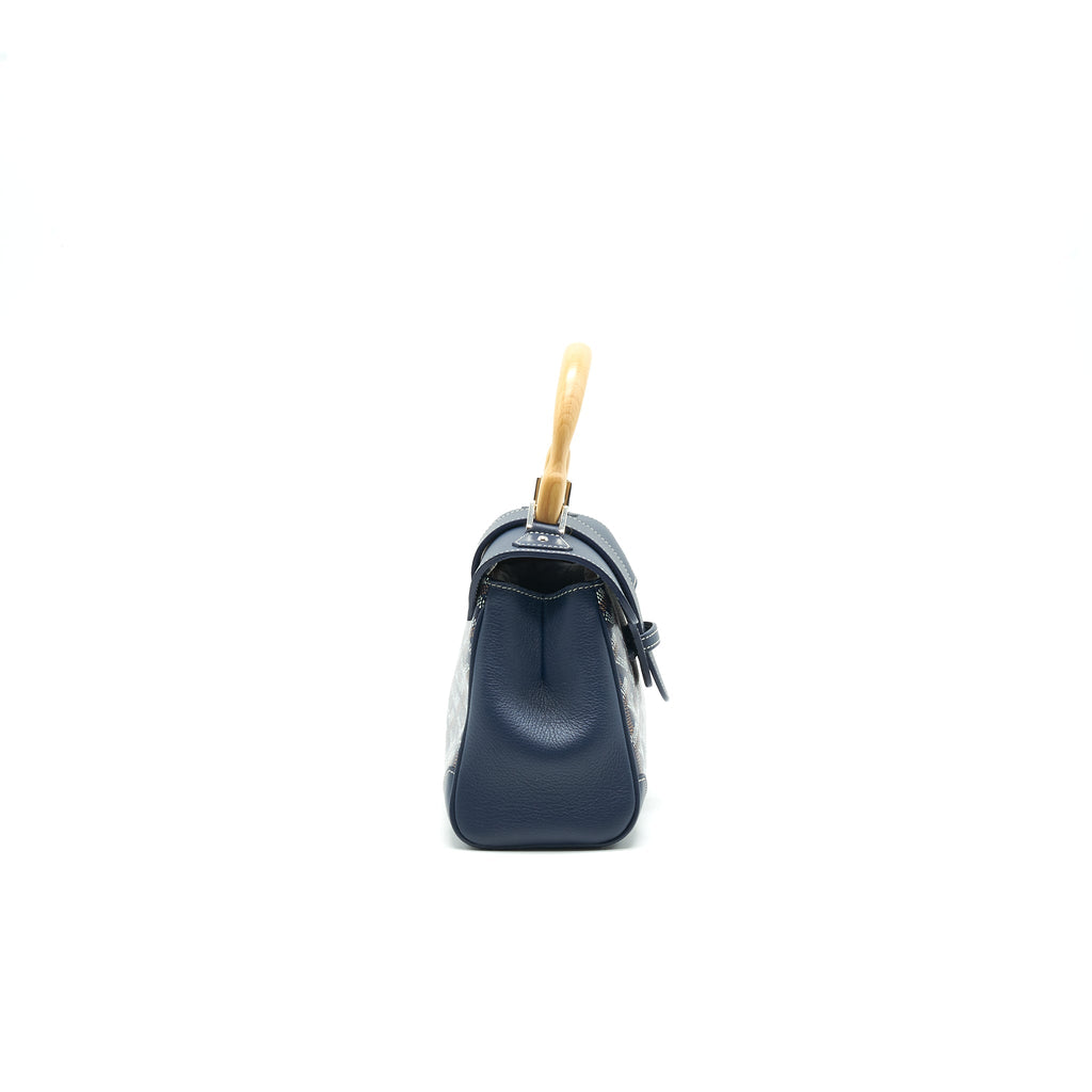 GOYARD MINI SAIGON BAG NAVY