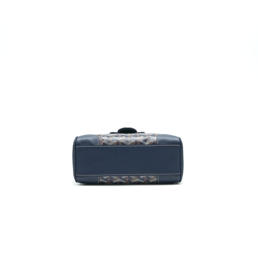 GOYARD MINI SAIGON BAG NAVY