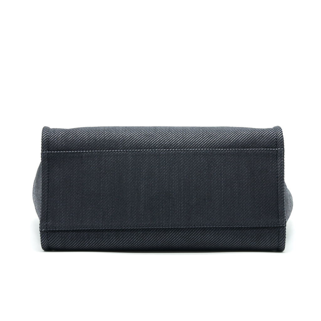 CHANEL MEDIUM DEAUVILLE TOTE IN BLACK GHW