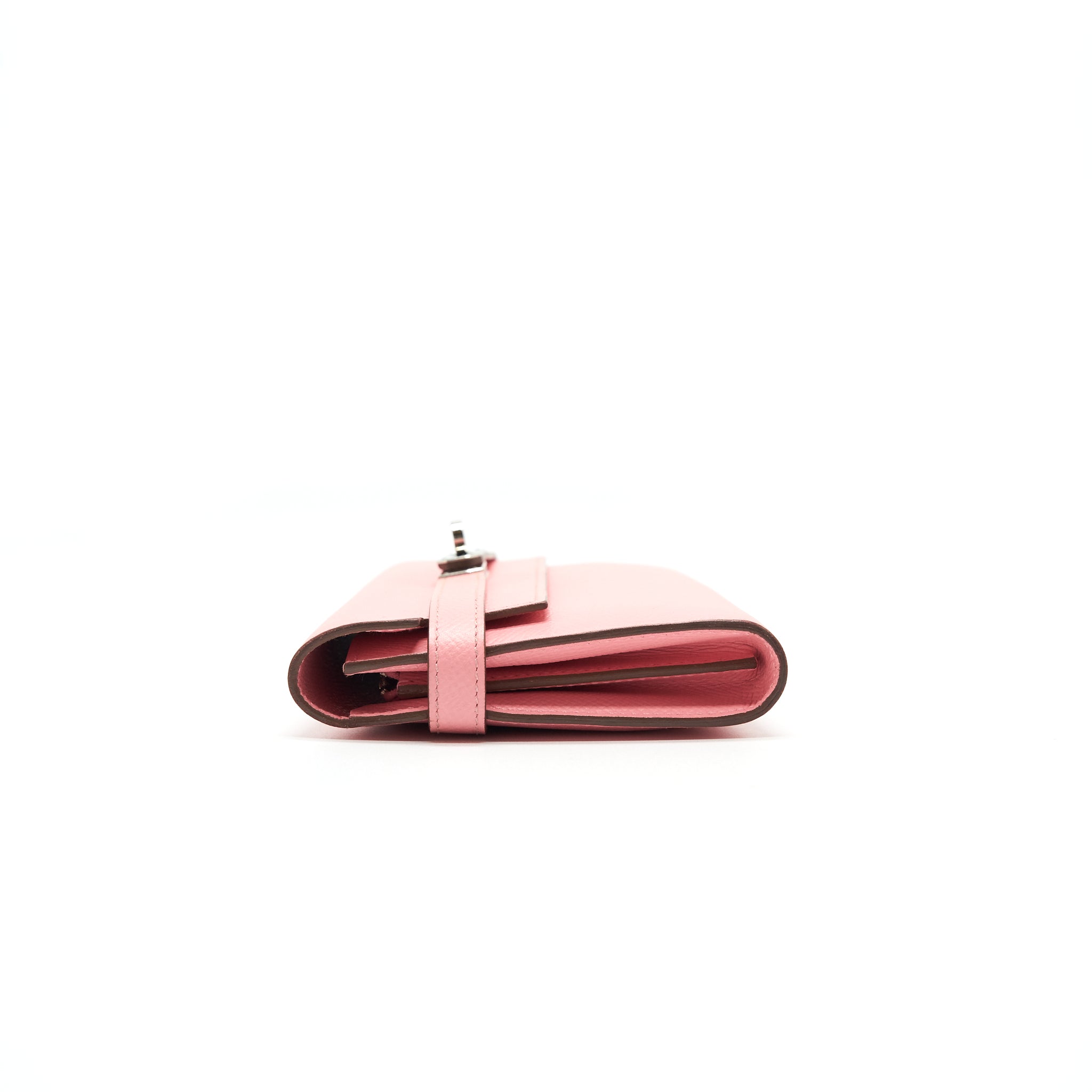HERMES KELLY LONG WALLET PINK SHW