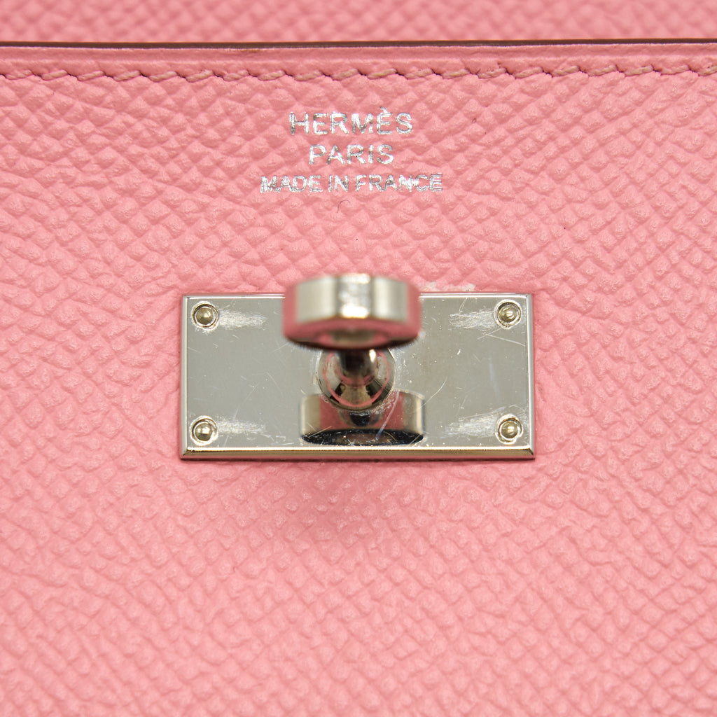 HERMES KELLY LONG WALLET PINK