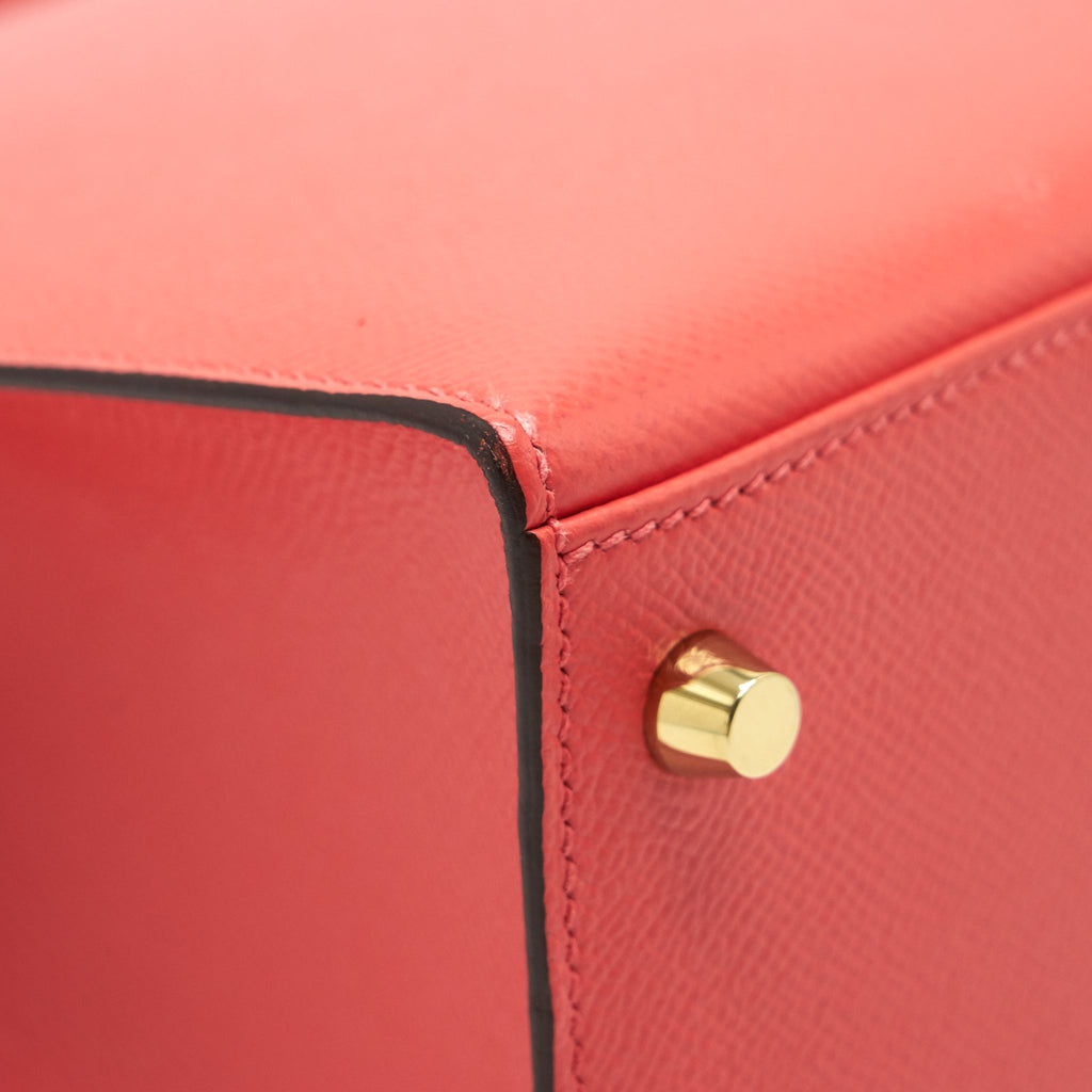HERMES KELLY 28 ROSE JAIPUR GHW