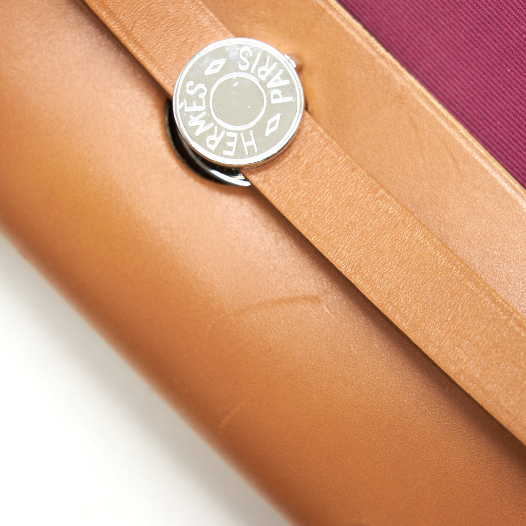 HERMES HERBAG 31 LIGHT PURPLE