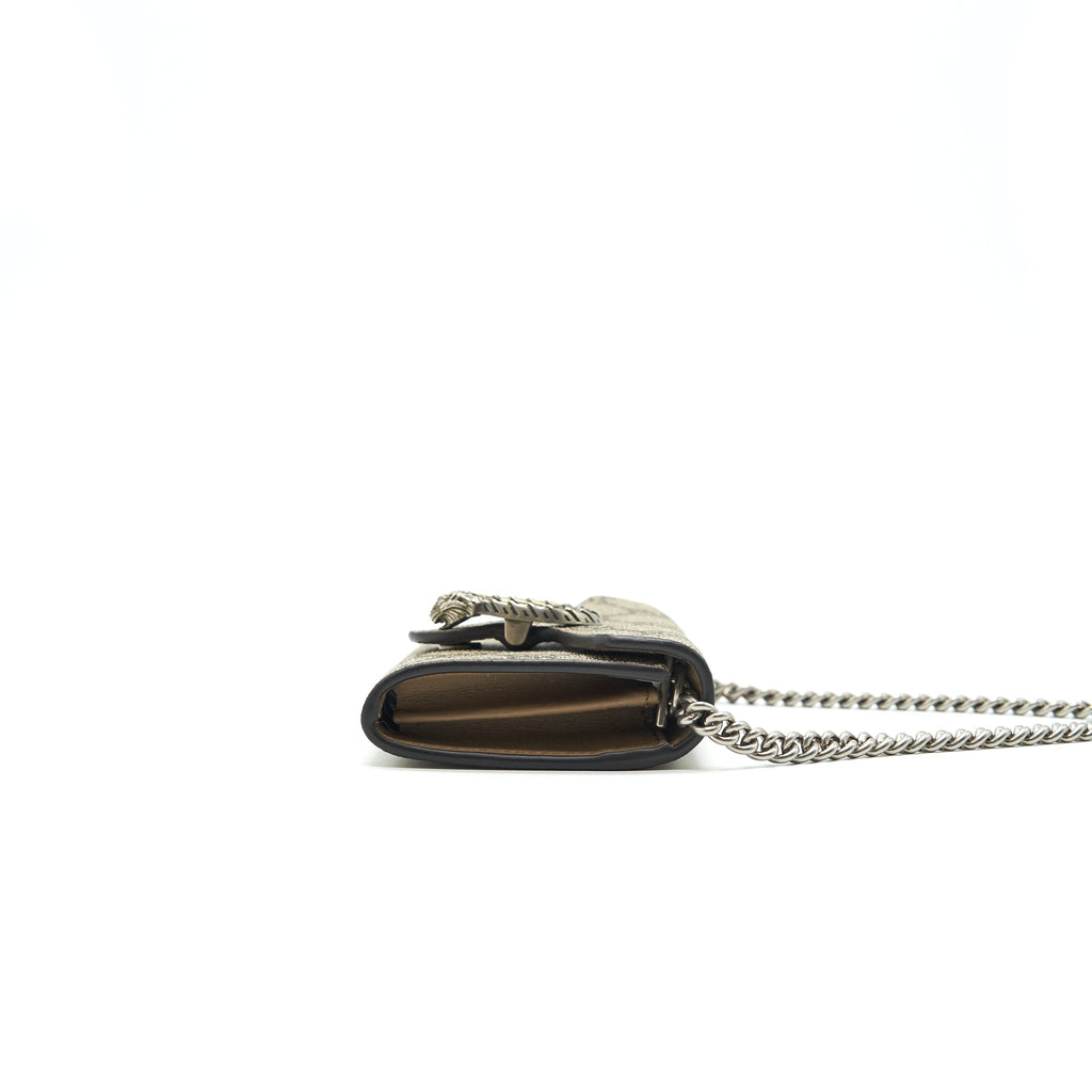GUCCI DIONYSUS CARD HOLDER WITH CHAIN