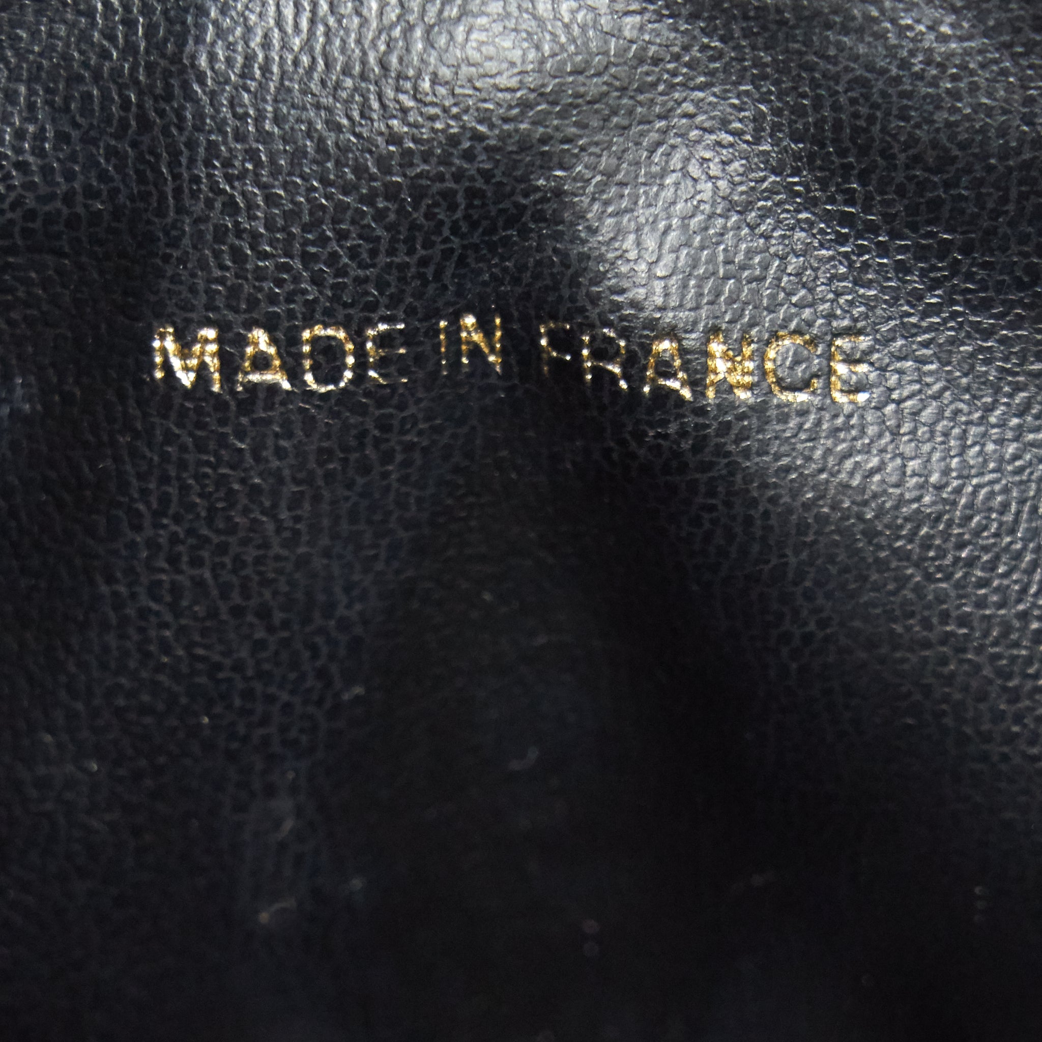 CHANEL VINTAGE VANITY CASE CAVIAR BLACK GHW