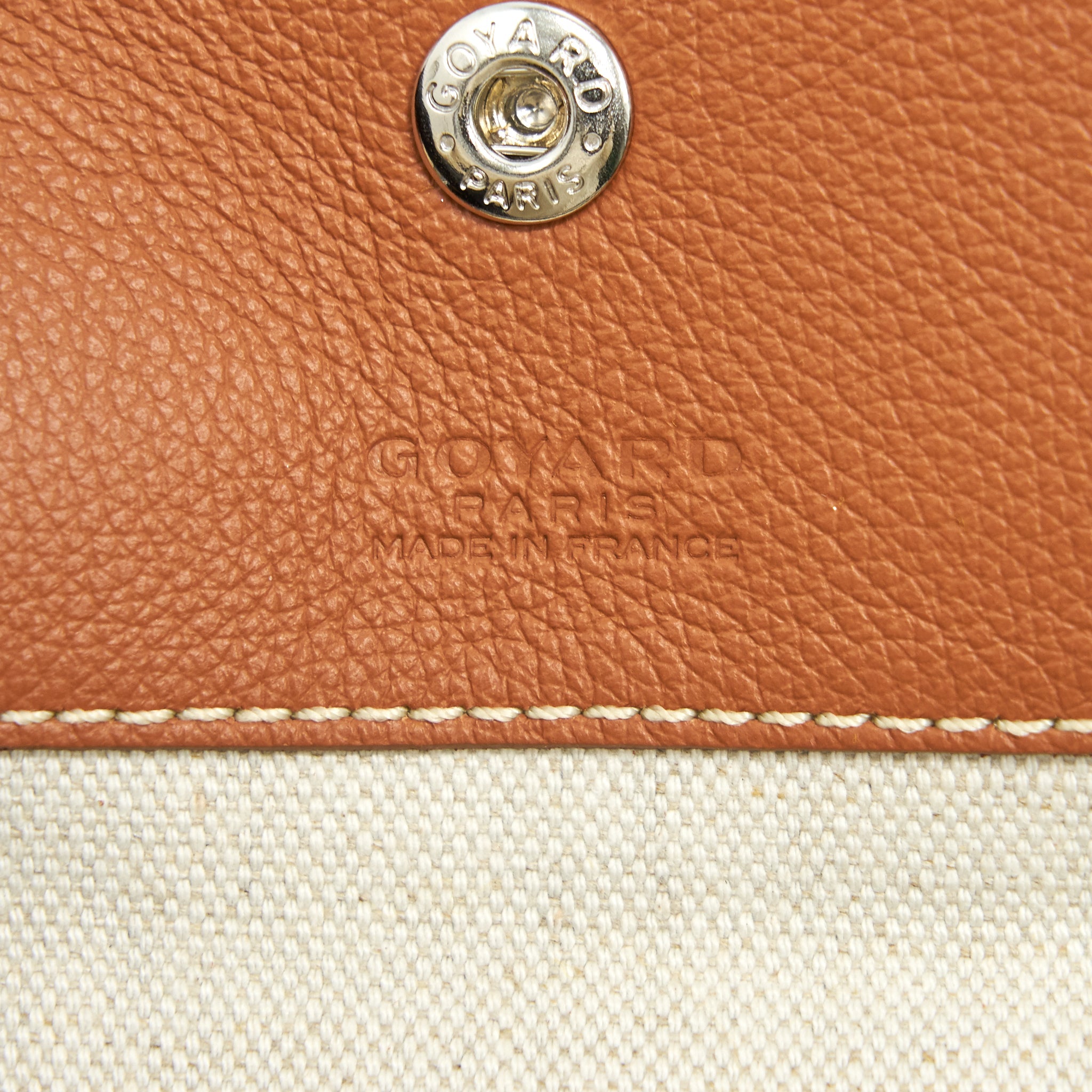 GOYARD SAINT LOUIS TOTE BAG PM BROWN