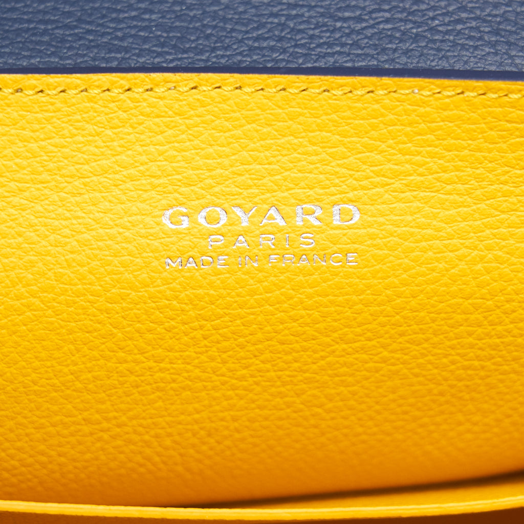 GOYARD MINI SAIGON BAG NAVY