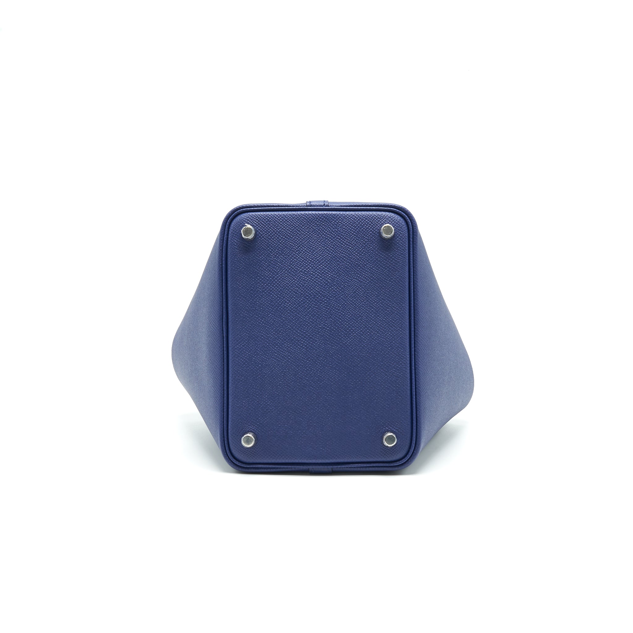 HERMES PICOTIN 18 BLUE ENCRE/BRIQUE/NIOR SHW