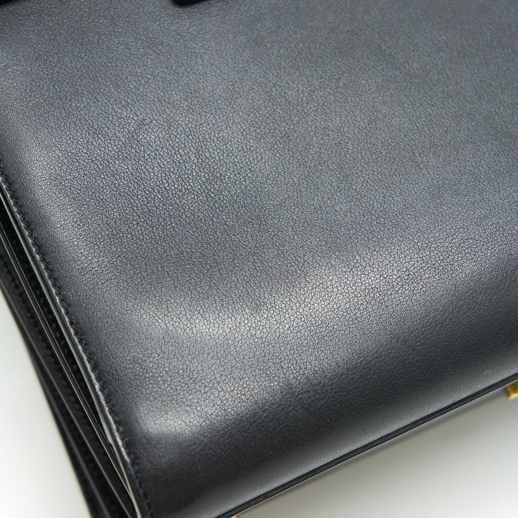 SAINT LAURENT SAC DE JOUR BLACK GHW