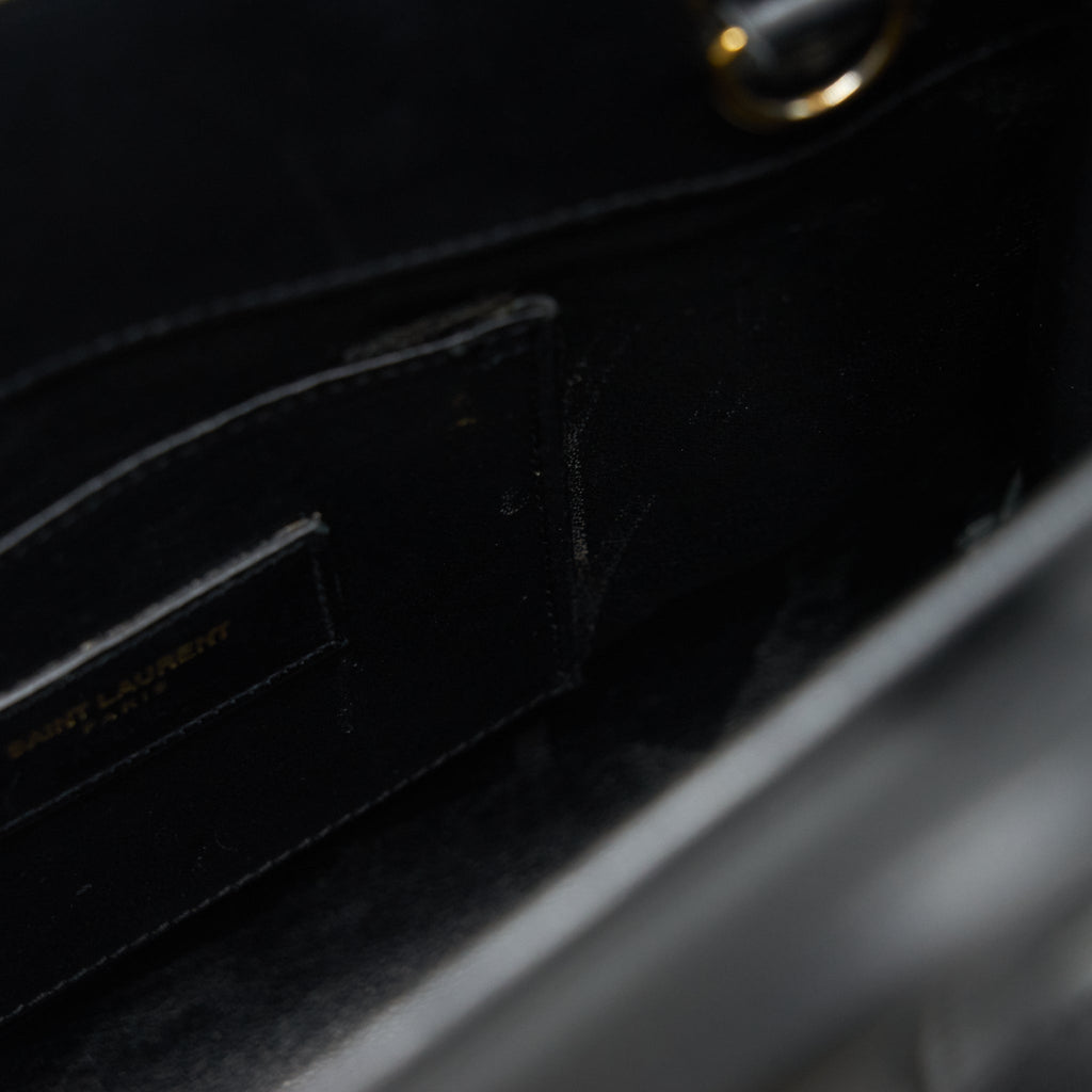 SAINT LAURENT SAC DE JOUR BLACK GHW