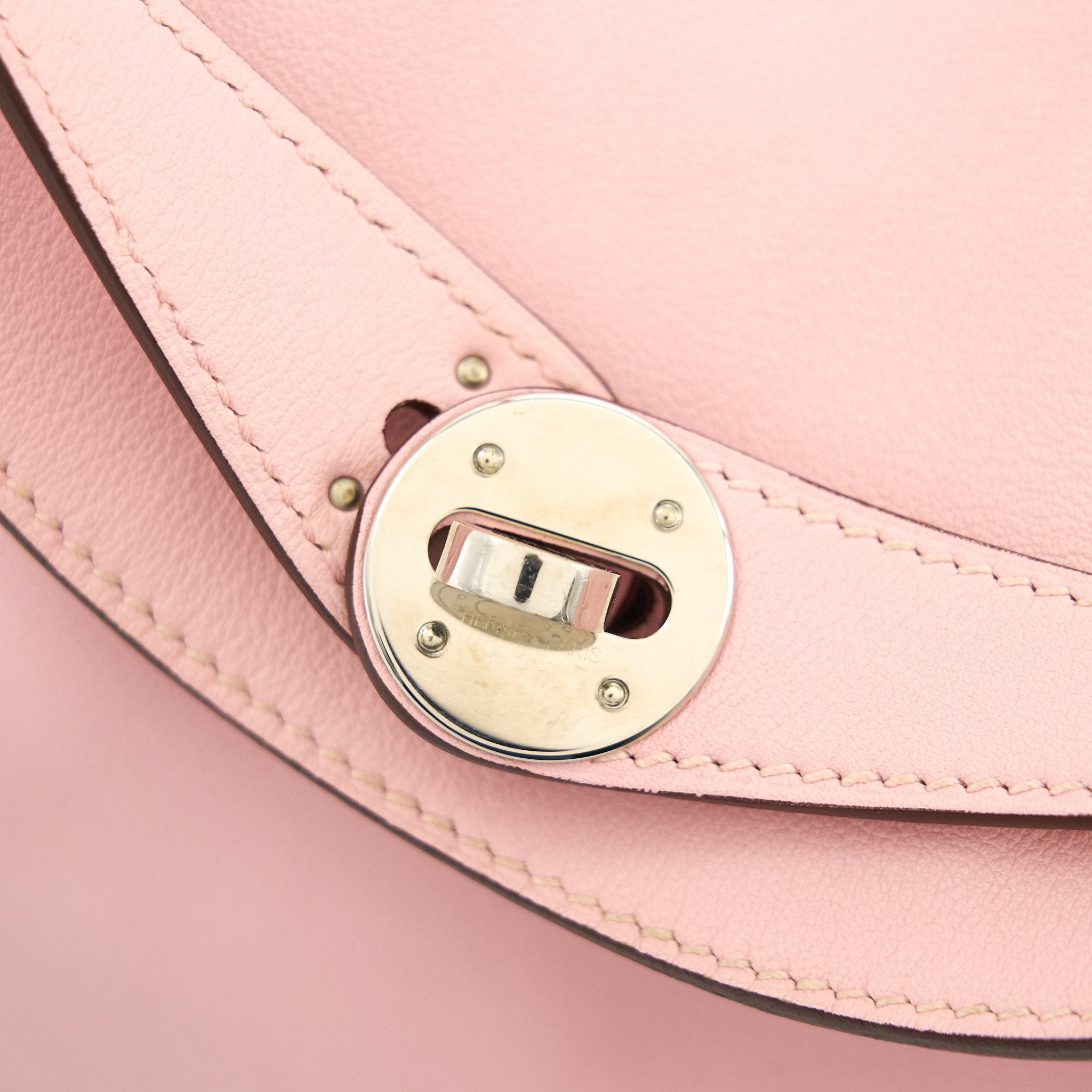 HERMES LINDY 26 SWIFT LEATHER ROSE SAKURA SHW