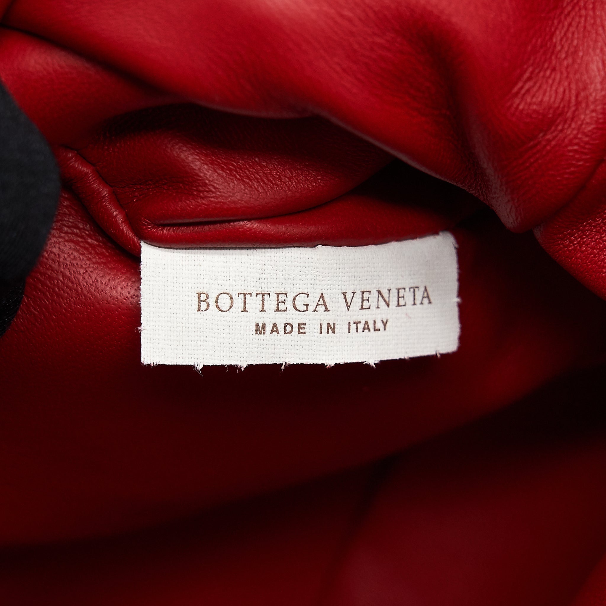 BOTTEG VENETA MINI POUCH RED