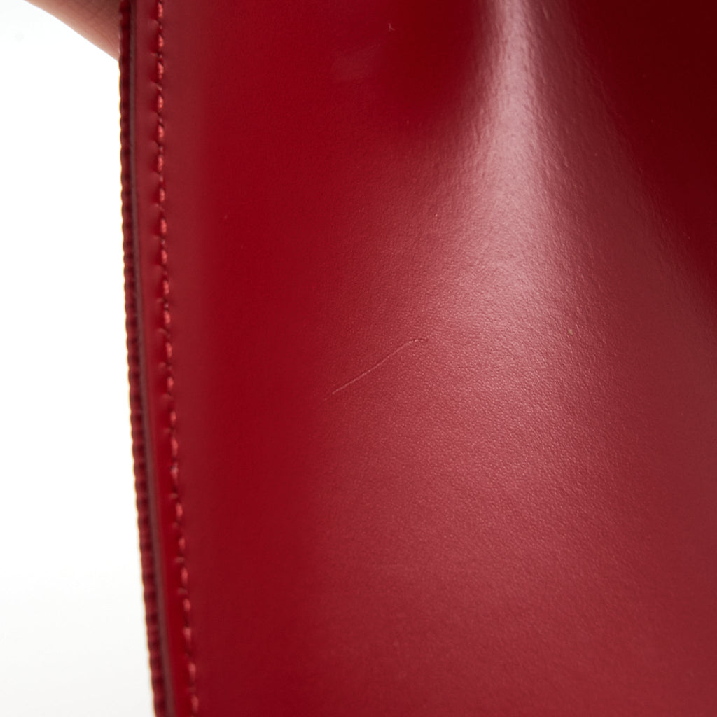 LOUIS VUITTON VINTAGE EPI RED HANDLE BAG