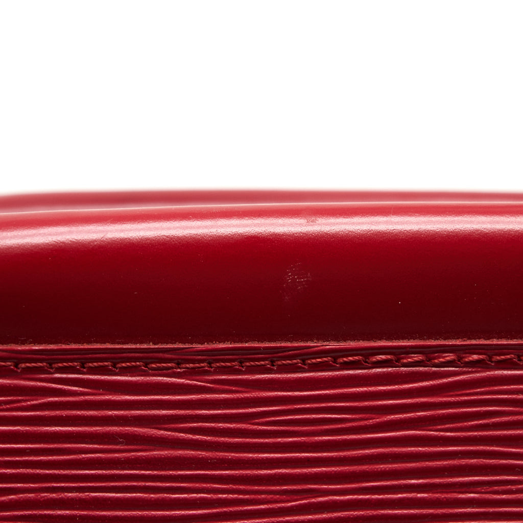 LOUIS VUITTON VINTAGE EPI RED HANDLE BAG