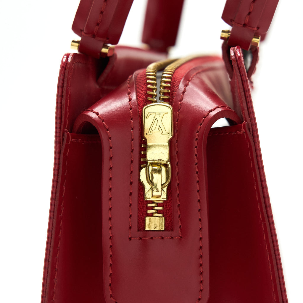 LOUIS VUITTON VINTAGE EPI RED HANDLE BAG