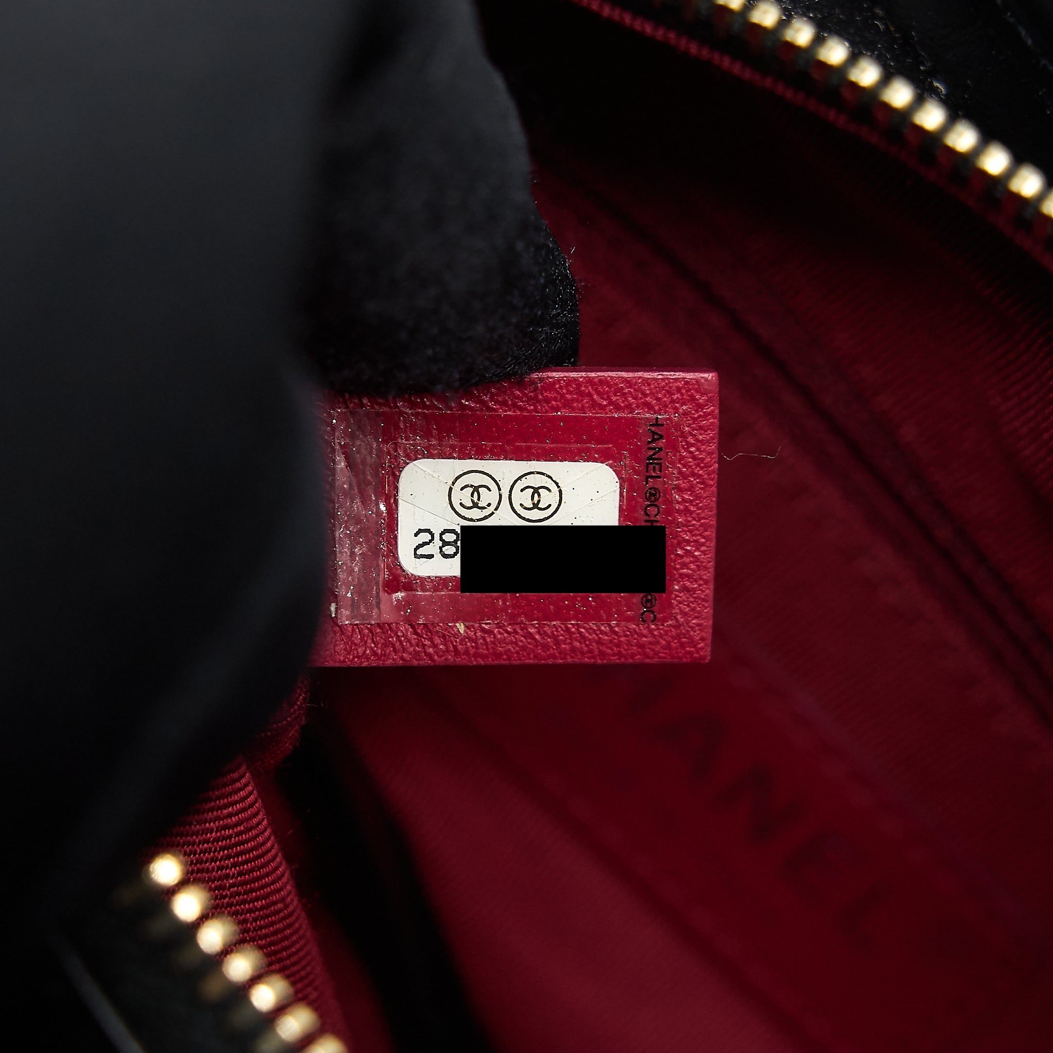 CHANEL SMALL HOBO GABRIELLE CALFSKIN BLACK GHW
