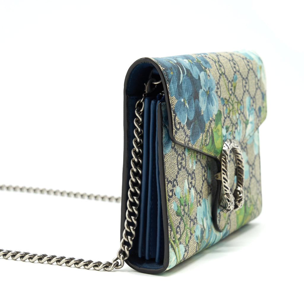 GUCCI DIONYSUS MINI SHOULDER BAG BLUE