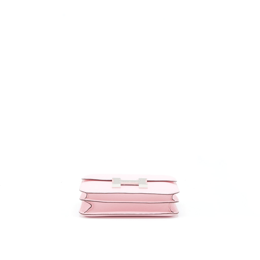 HERMES MINI CONSTANCE CHEVRON MYSORE 3Q ROSE SAKURA SHW